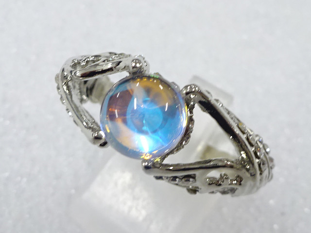 COLORED STONE FASHION RING / JP SIZE 24